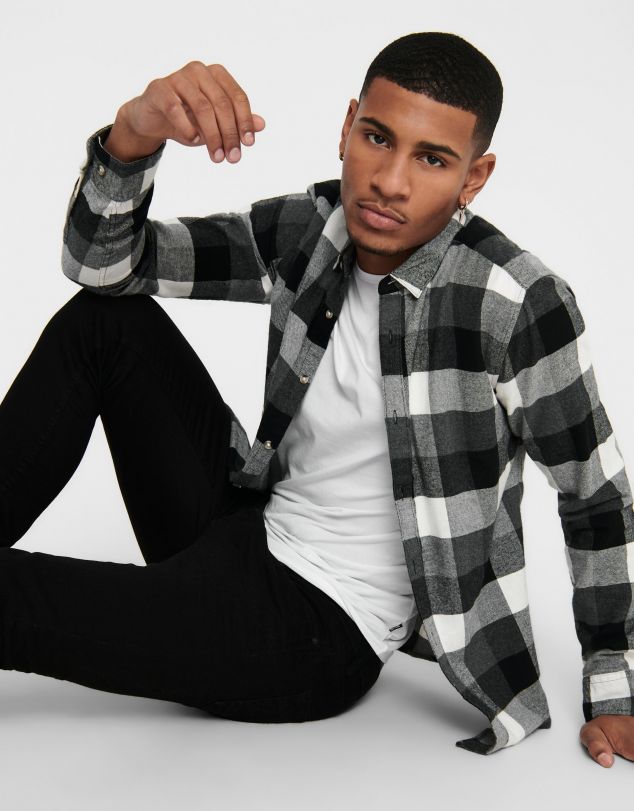 CAMISA DE CUADROS DE HOMBRE DE ONLY&SONS