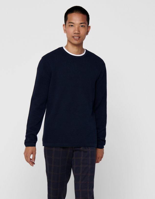 JERSEY DE PUNTO HOMBRE ONLY AND SONS