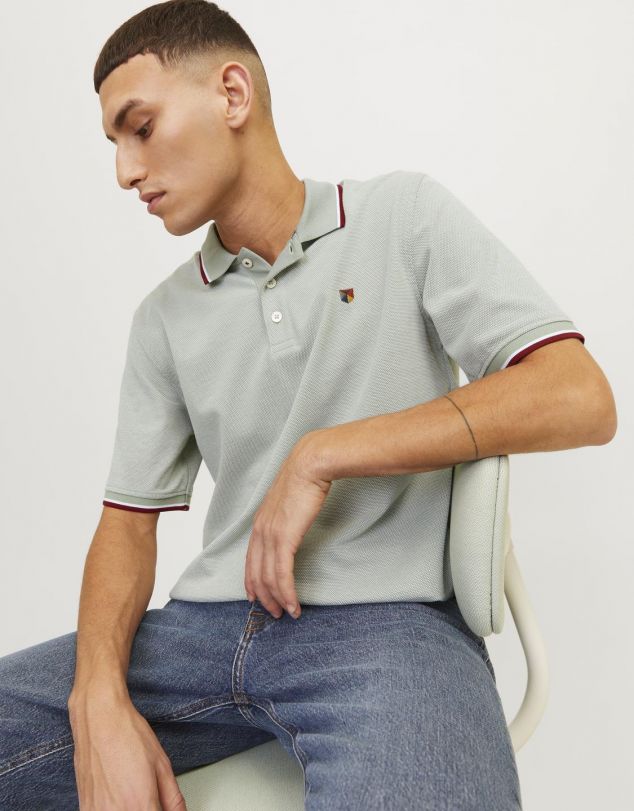 POLO DE MANGA CORTA DE HOMBRE DE JACK AND JONES