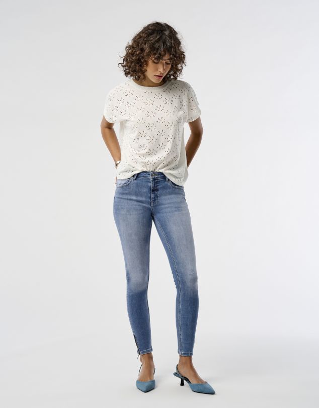 VAQUERO TOBILLERO DE CORTE SLIM DE MUJER DE ONLY