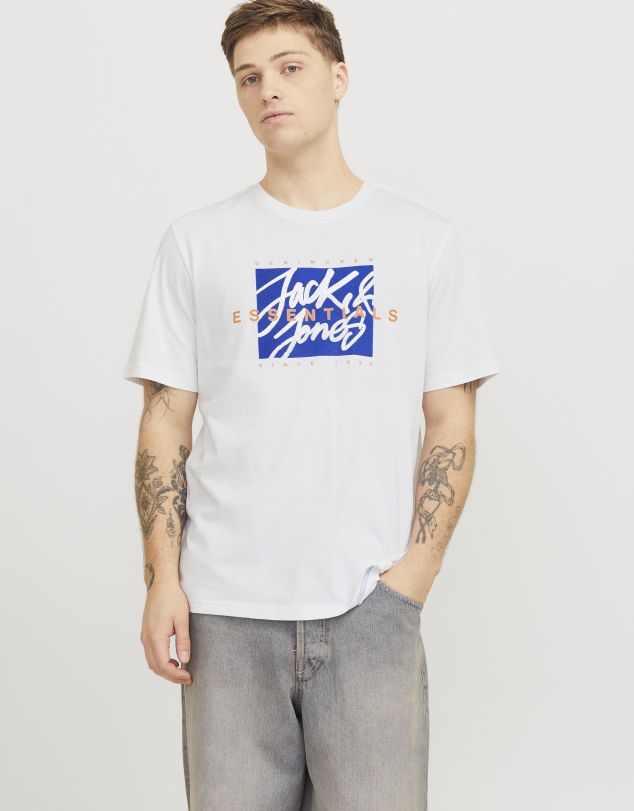 CAMISETA CON LOGO DE MANGA CORTA DE HOMBRE DE JACK AND JONES