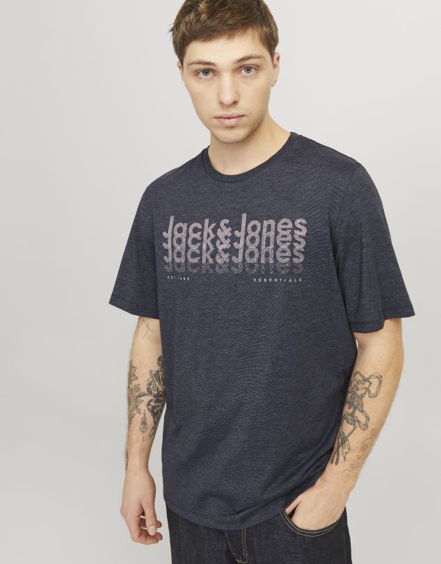 CAMISETA DE MANGA CORTA CON LOGO DE HOMBRE DE JACK AND JONES