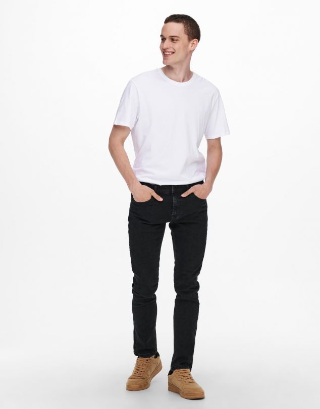 VAQUEROS ONSLOOM LIFE SLIM BLACK PK 0432