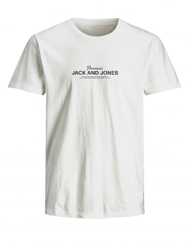 CAMISETA CON LETRAS DE MANGA CORTA DE HOMBRE DE JACK AND JONES