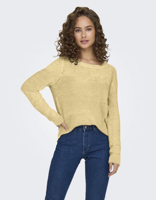 JERSEY DE PUNTO FINO DE MANGA LARGA DE MUJER DE ONLY