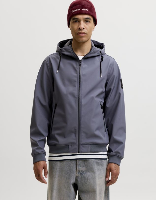 CAZADORA CON CAPUCHA y CIERRE CON CREMALLERA DE HOMBRE DE JACK AND JONES