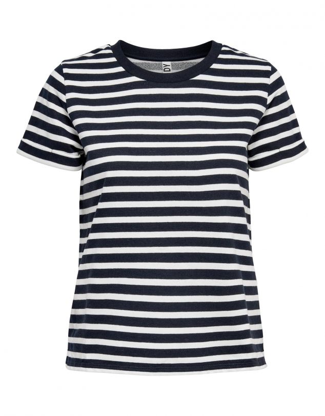 CAMISETA  DE RAYAS DE ALGODON DE MUJER DE JACQUELINE DE YONG