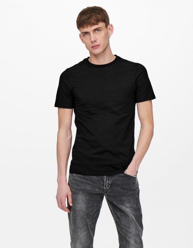 CAMISETAS ONSBASIC SLIM O-NECK 2-PACK NOOS