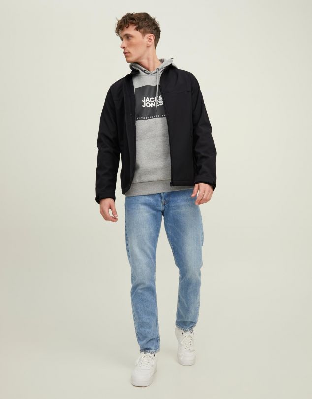 CAZADORA NEGRA DE HOMBRE DE JACK AND JONES